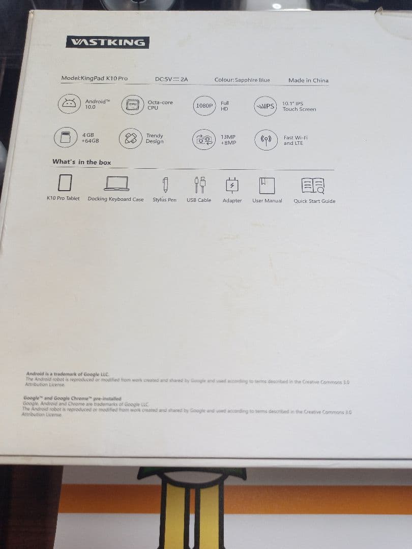 VASTKING KingPad K10 Pro 本体　キーボード付き　極上品