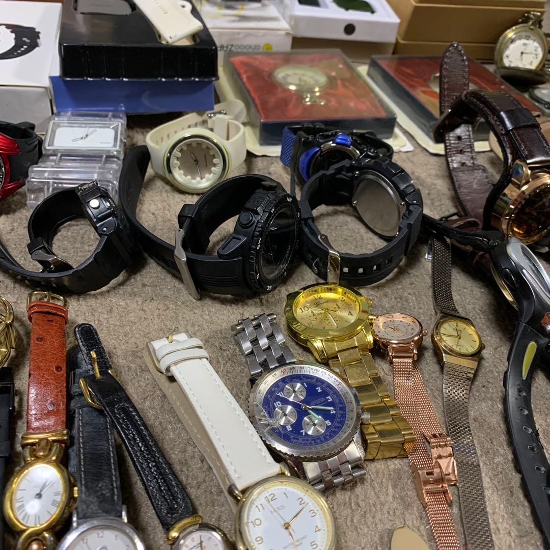 腕時計　メンズ　レディース　まとめ　セット　129本　ジャンク　動作未確認