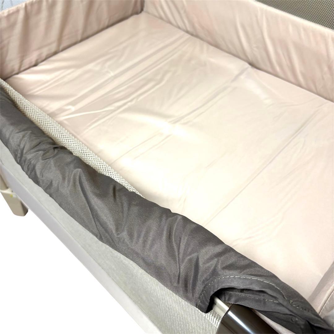 極美品 アップリカ Aprica ココネル COCONEL ベビーベッド ココア