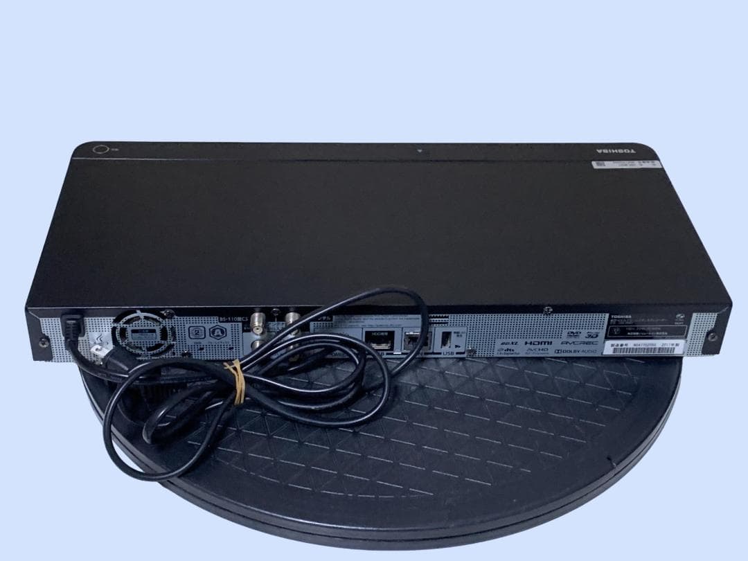 M9783 東芝 REGZA BDレコーダー ブルーレイ DBR-W507