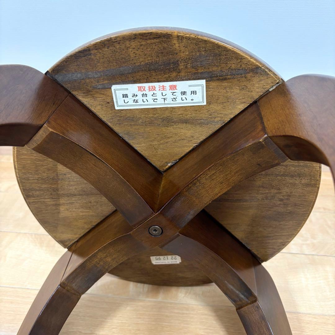 アンティーク 天然木 花台 サイドテーブル コンソールテーブル 飾り台 猫脚