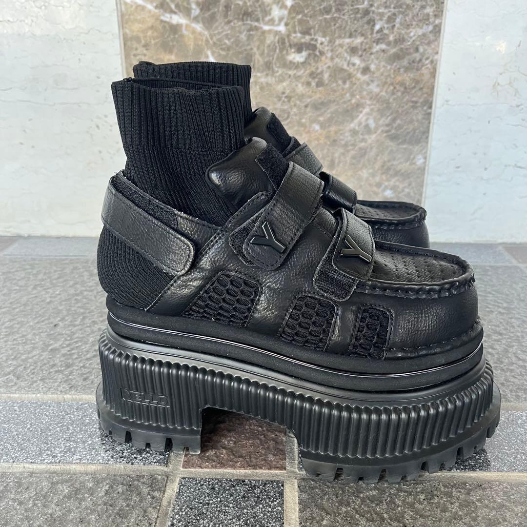 【希少】YELLO PLATFORM SHORT BOOTS ショートブーツ L