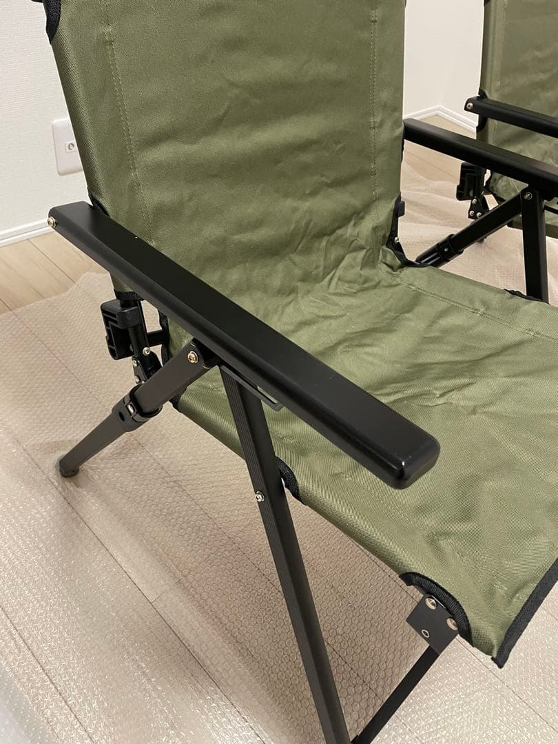 Coleman 折りたたみ　レイチェア オリーブ　2脚セット