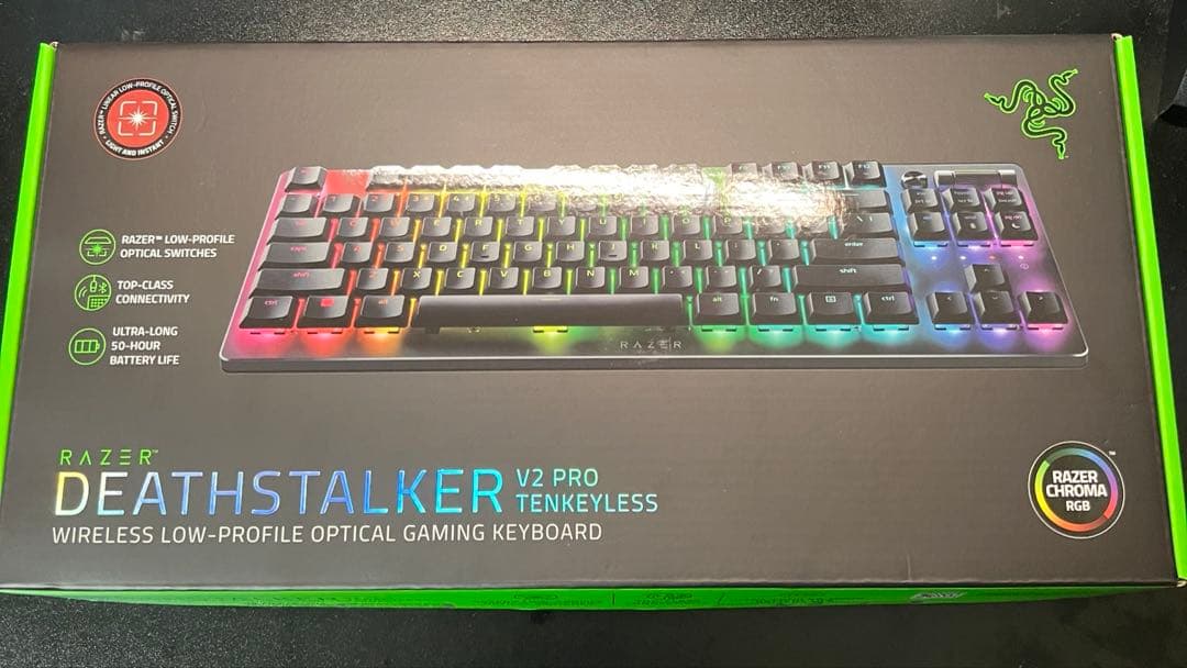 Razer DeathStalker V2 Pro Tenkeyless 本体
