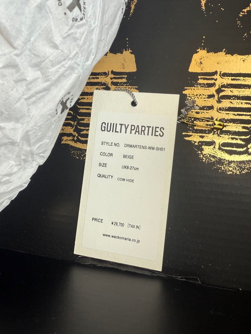 完売品wacko maria ht_Dr.Martens LEOPARD