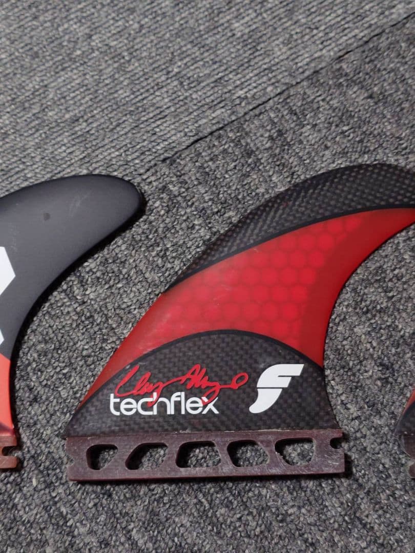 techflex サーフボードフィン 3枚セット
