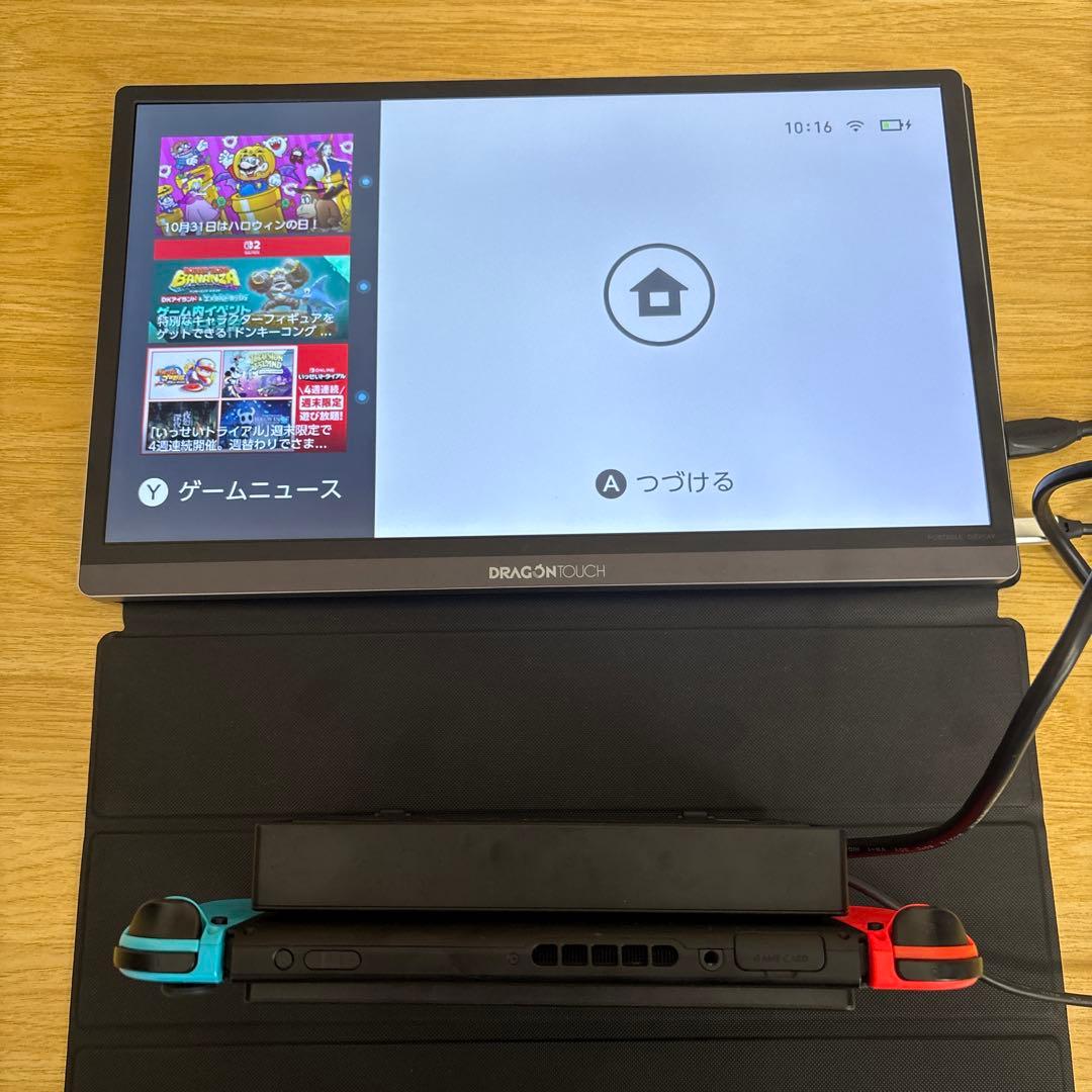 【中古】4K モバイルモニター　Dragon touch S1 Pro