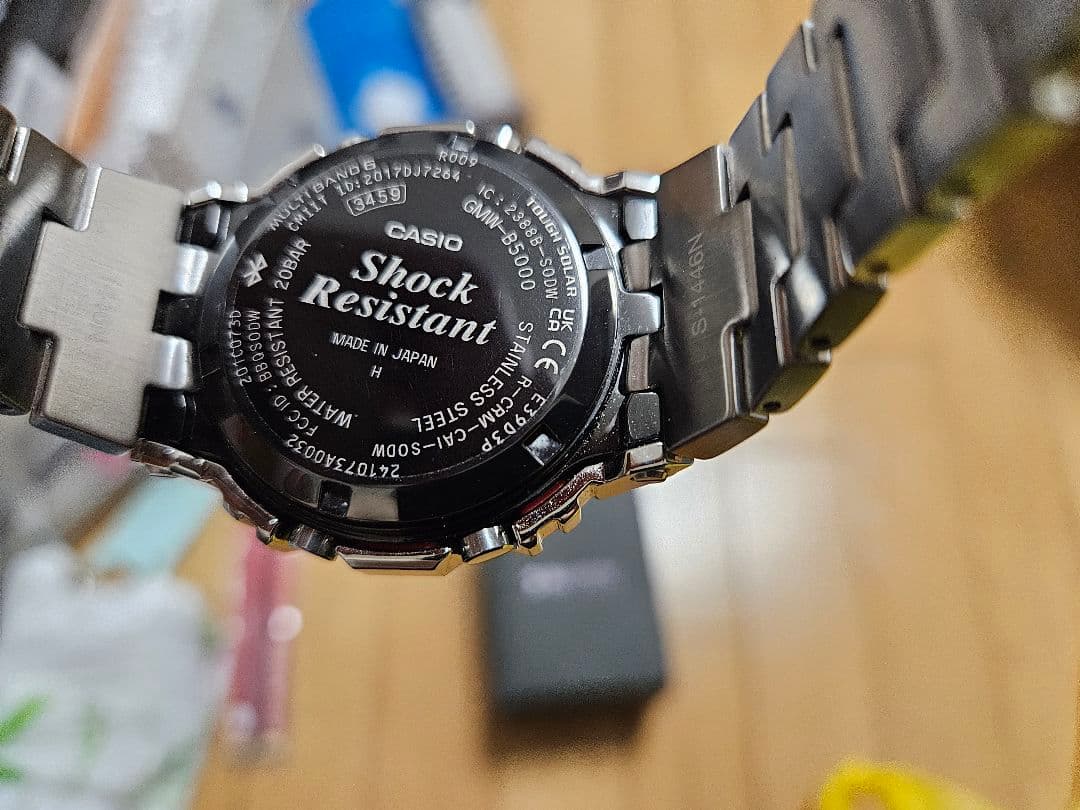【新品同様】G-SHOCK GMW-B5000D-1JFフルメタル【国内正規品】