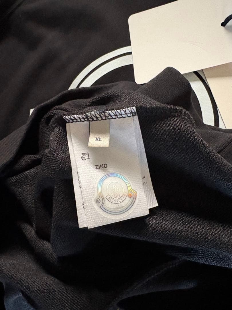 MONCLER ブラック スウェット XL