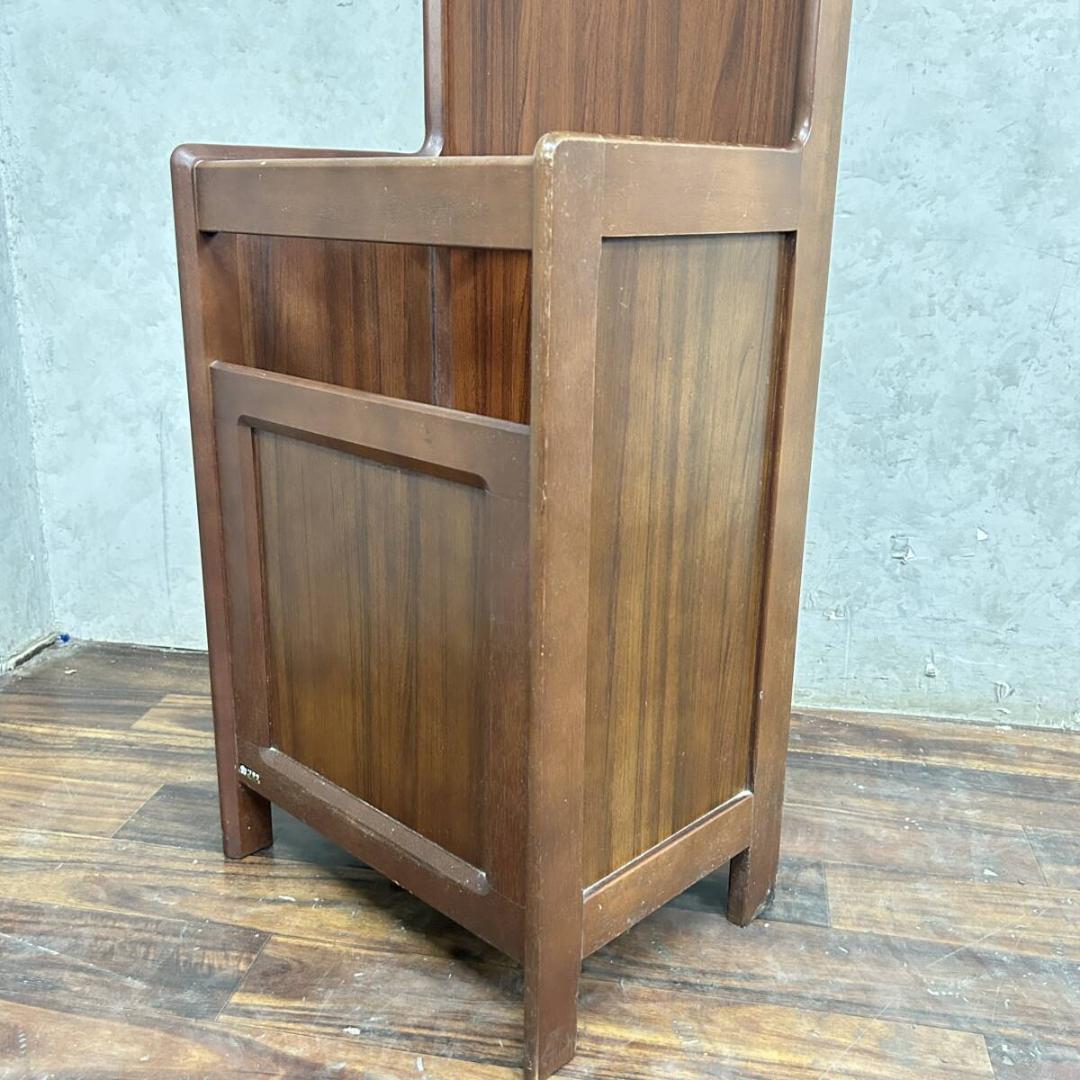 カリモク karimoku ミラー付き 傘立て 鏡付き ハンガーラック 帽子掛け