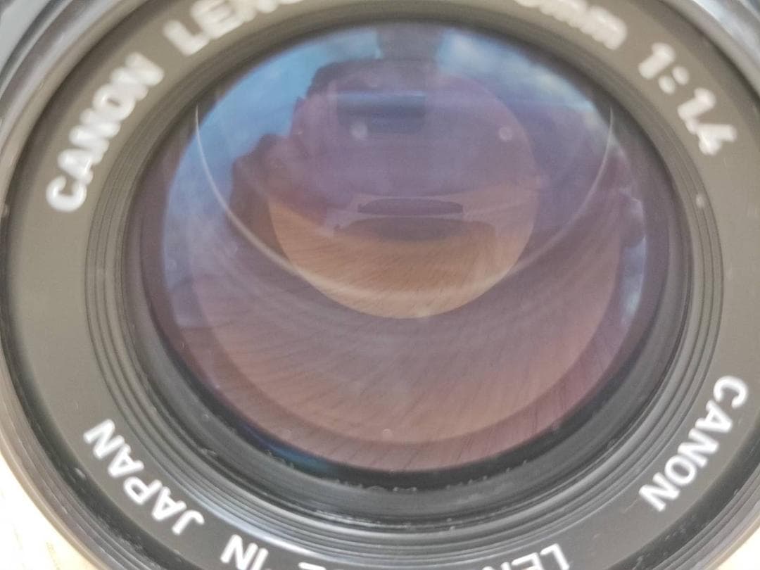 Canon AE-1 フィルム一眼レフカメラ 50mmレンズ付 実働品