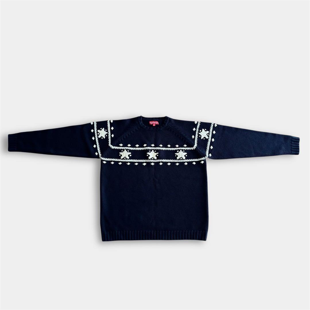 SUPREME ニット セーター 星