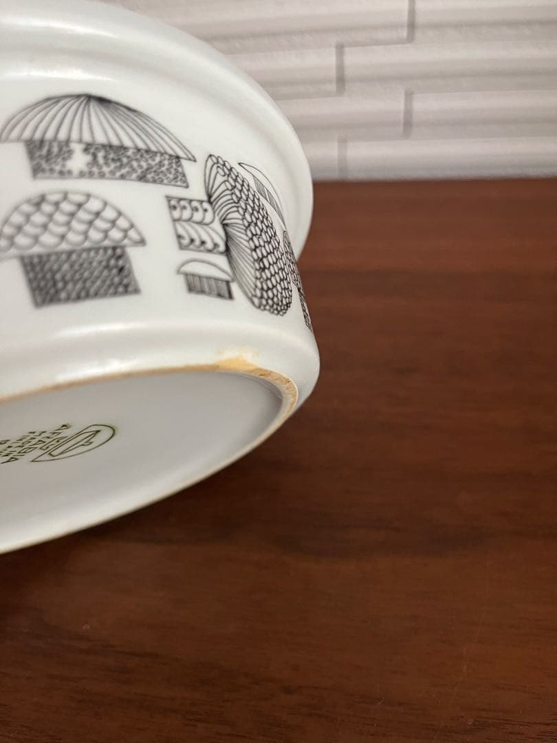 激レア☆ ARABIA Tatti ボウル　きのこ柄