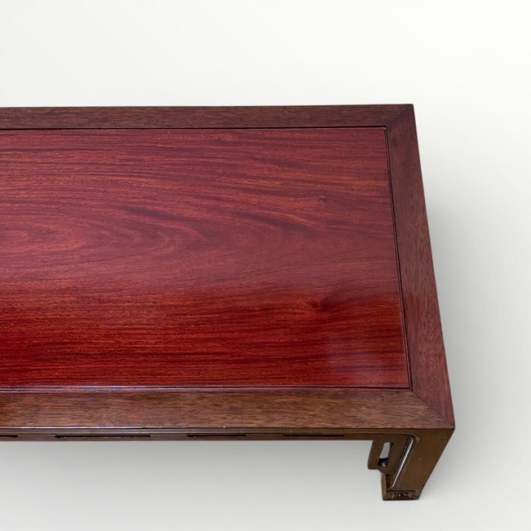 中国美術 唐物 紫檀 花梨 唐木 天然木 文机 飾り台 盆栽台 花台 香炉