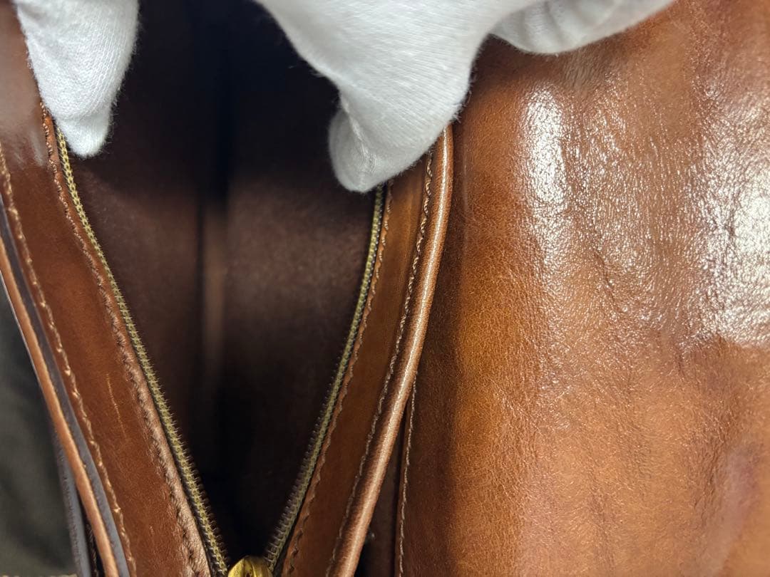 THE BRIDGE　ザ・ブリッジ　ブラウンレザー　ショルダーバック