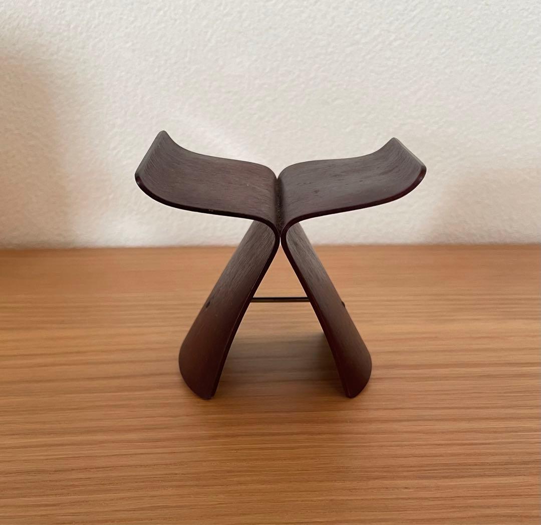Vitra ヴィトラ　ミニチュアコレクション 柳宗理　バタフライスツール
