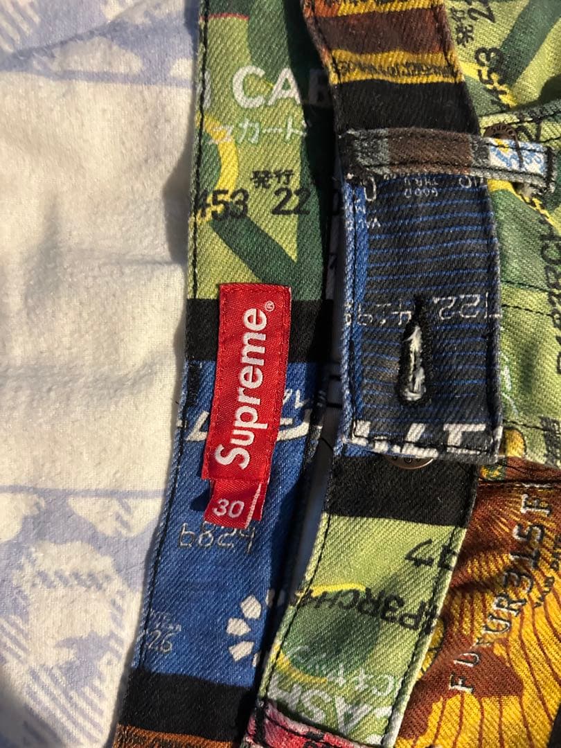 supreme creditcards regular jean発送2/21以降