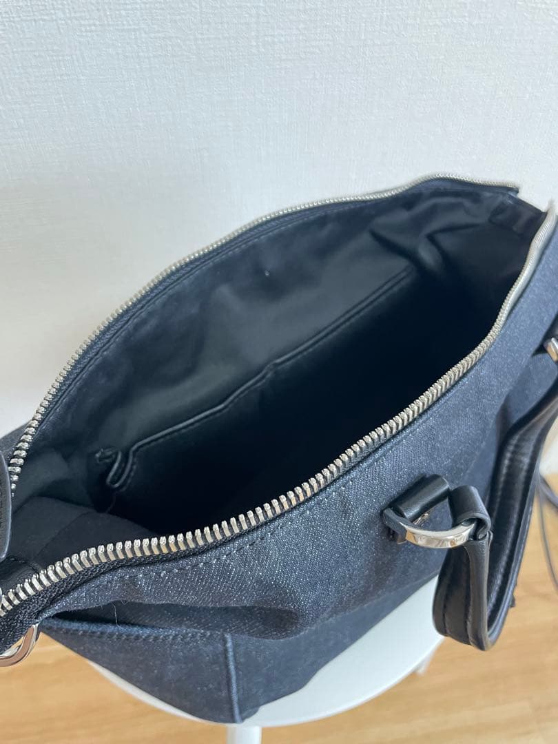 DIESEL デニム ブラック ショルダーバッグ