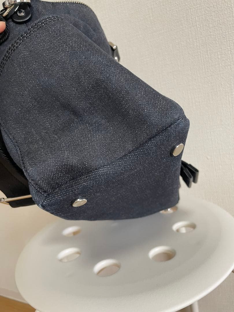 DIESEL デニム ブラック ショルダーバッグ