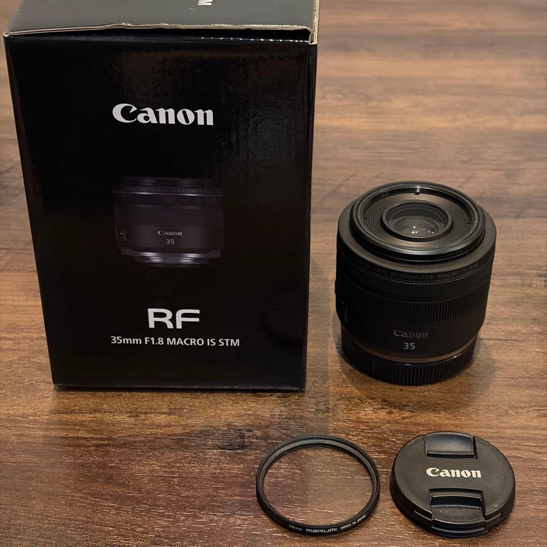 レンズ(単焦点) canon RF35mm f1.8 macro is stm