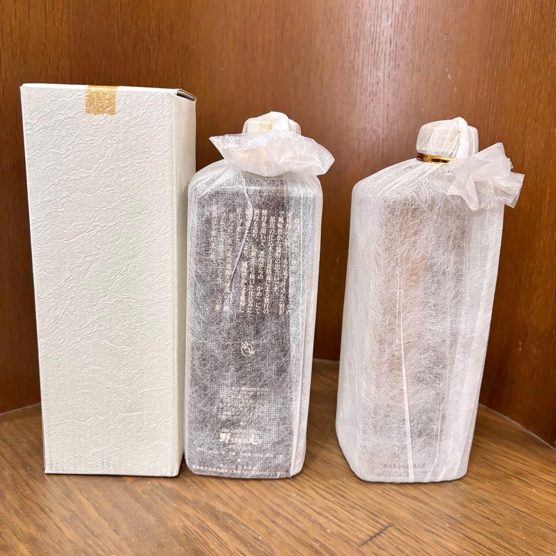 野うさぎの走り アルコール42度 600ml 古酒 24〜25年 箱入り 37度