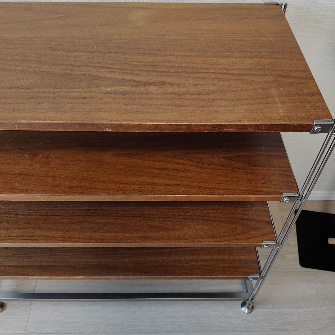 ユニットシェルフ　ウォールナッド