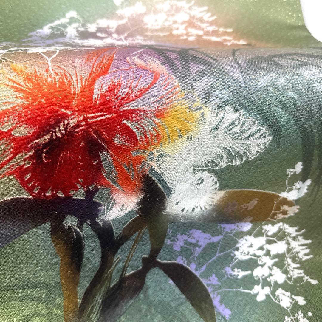 専用帯6030 ●日展作家 山本唯与志 レリーフ染 高級 正絹 袋帯