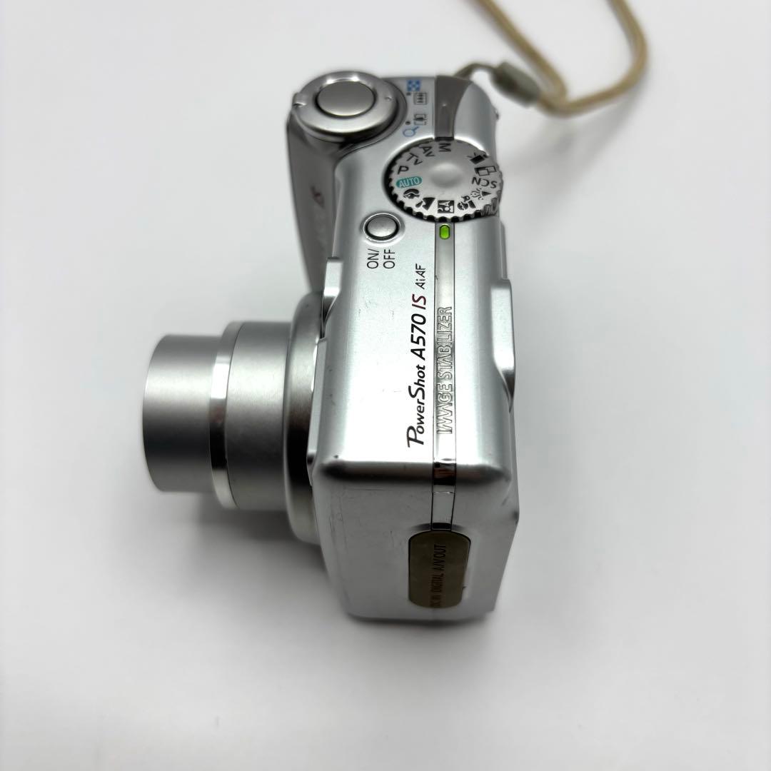 ①Canon PowerShot A570 IS コンパクトデジタルカメラ