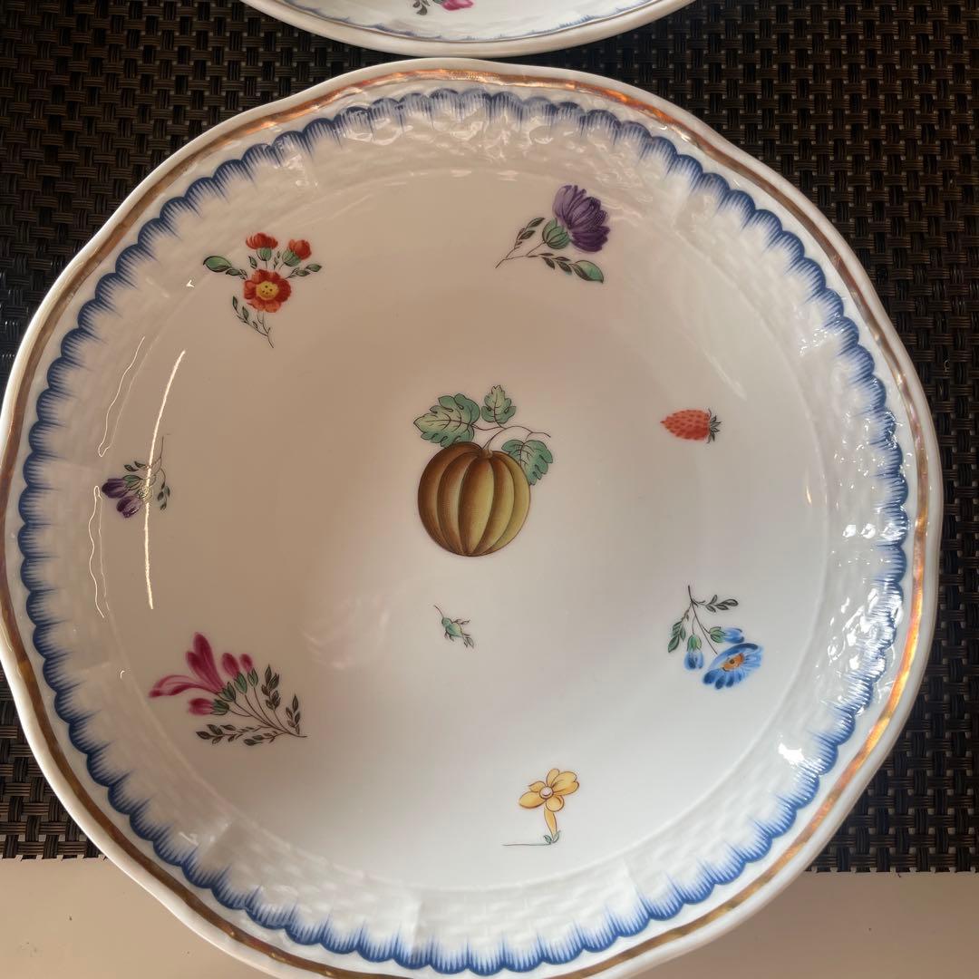 希少イタリアンフルーツ19㎝深皿4枚