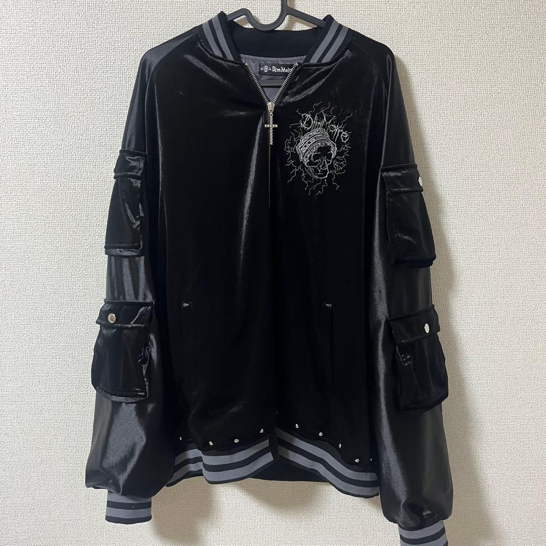 ☆ DimMoire ベロアスカジャン ブラック ☆