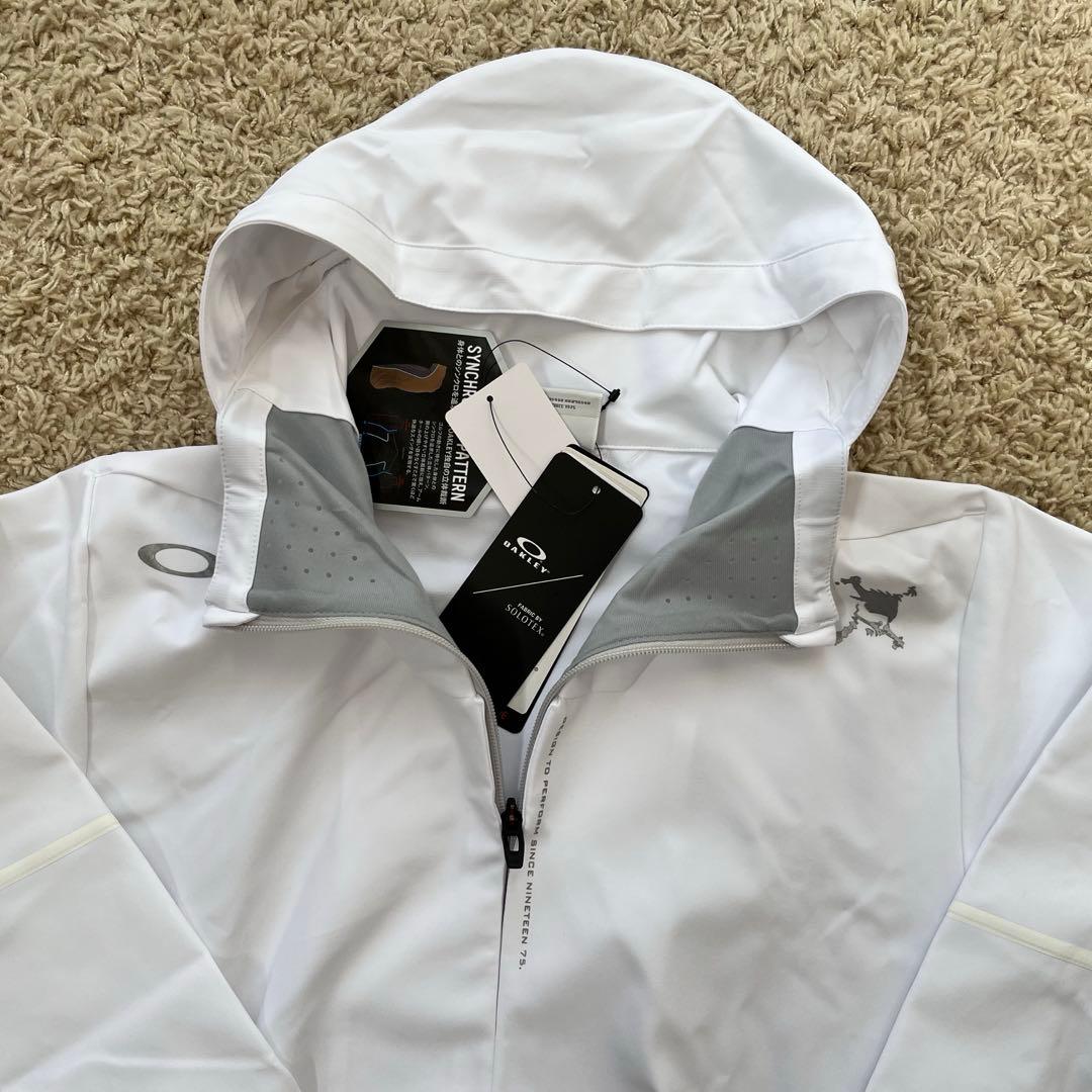 【新品】Oakley フード付きジャケット ホワイト
