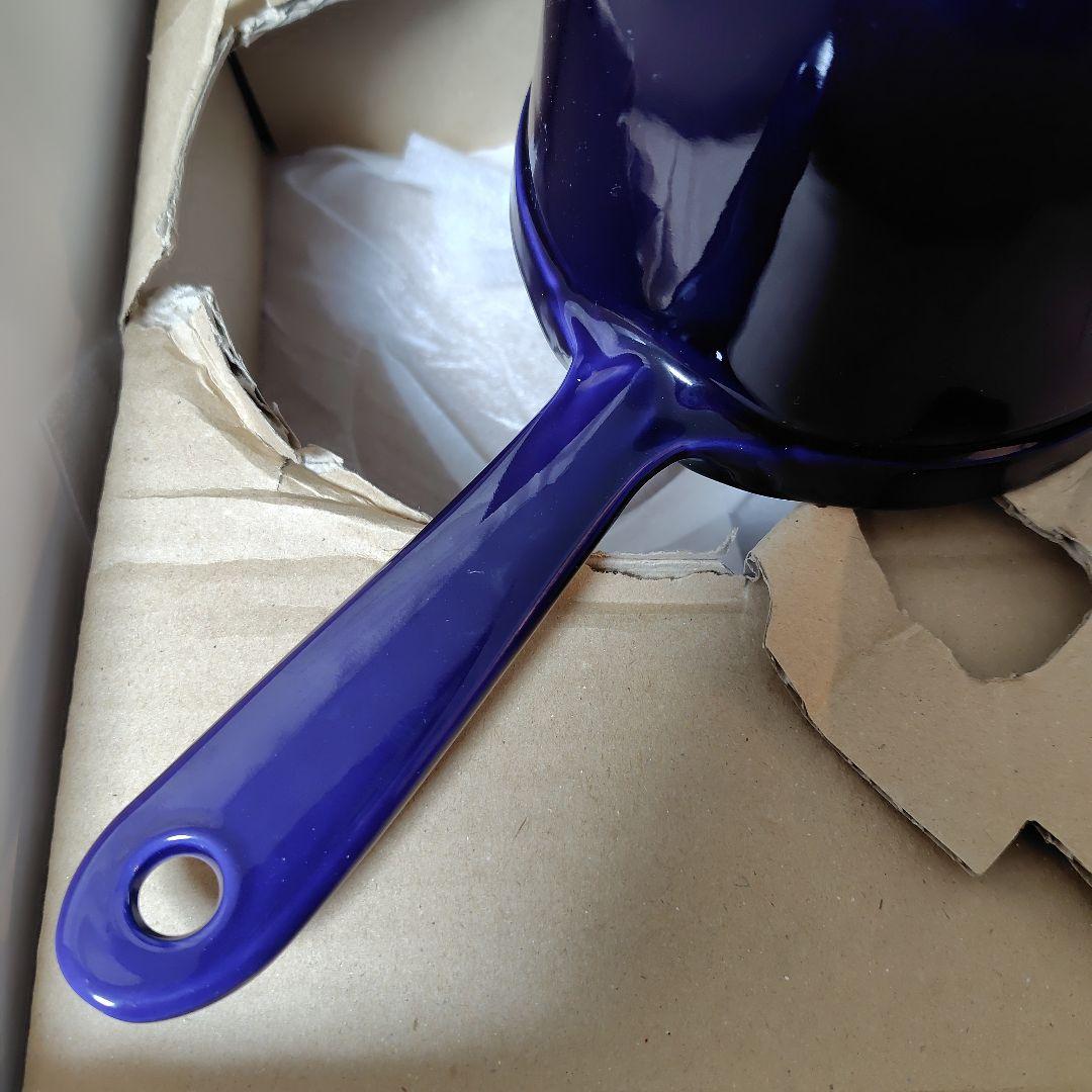 ストウブ　スープポット14cmダークブルー