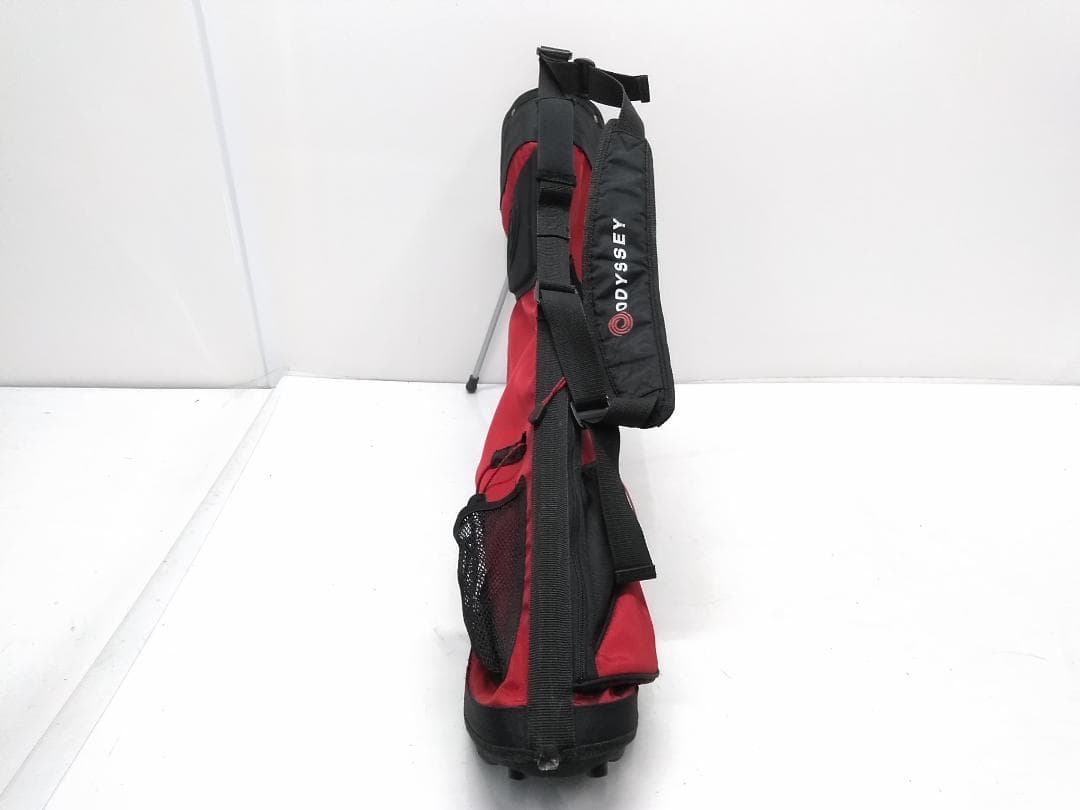 レア オデッセイ スタンド式 キャディバッグ クラブケース 7インチ 5分割 ●