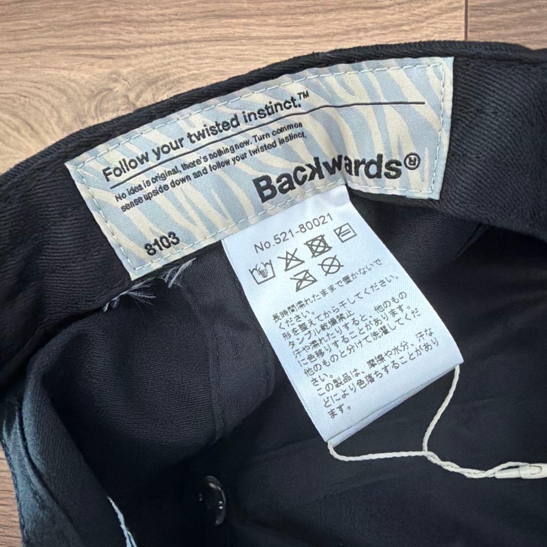 backwards GOLF CAP 帽子　キャップ