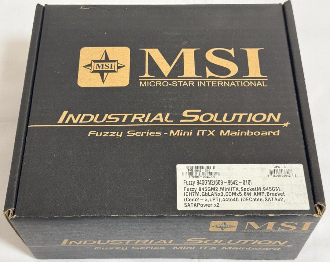 マザーボード MSI Fuzzy945GM2 w/Mem1GB+Core2Duo U7600