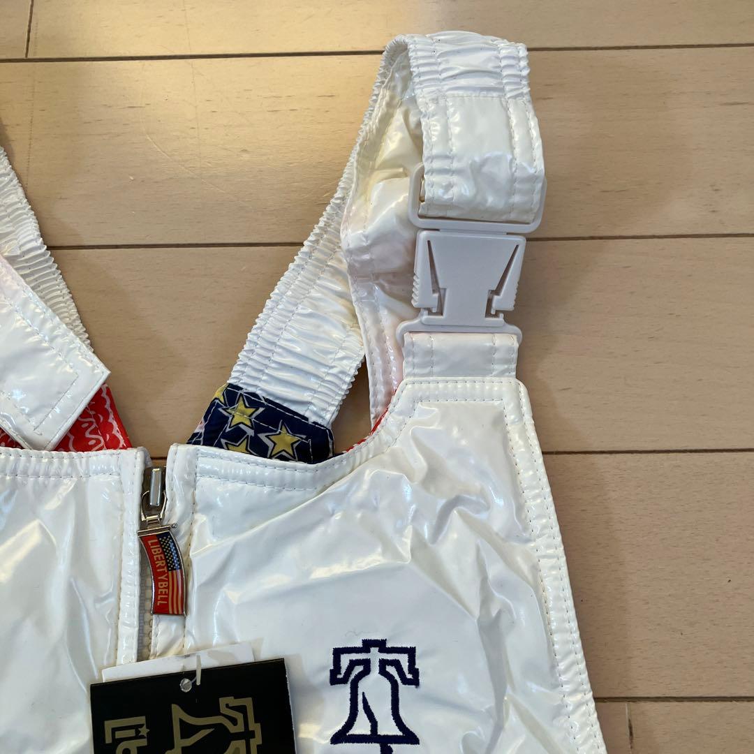 12.1 リバティーベル 新品未使用 スキーウェア エナメルパンツ ホワイト M