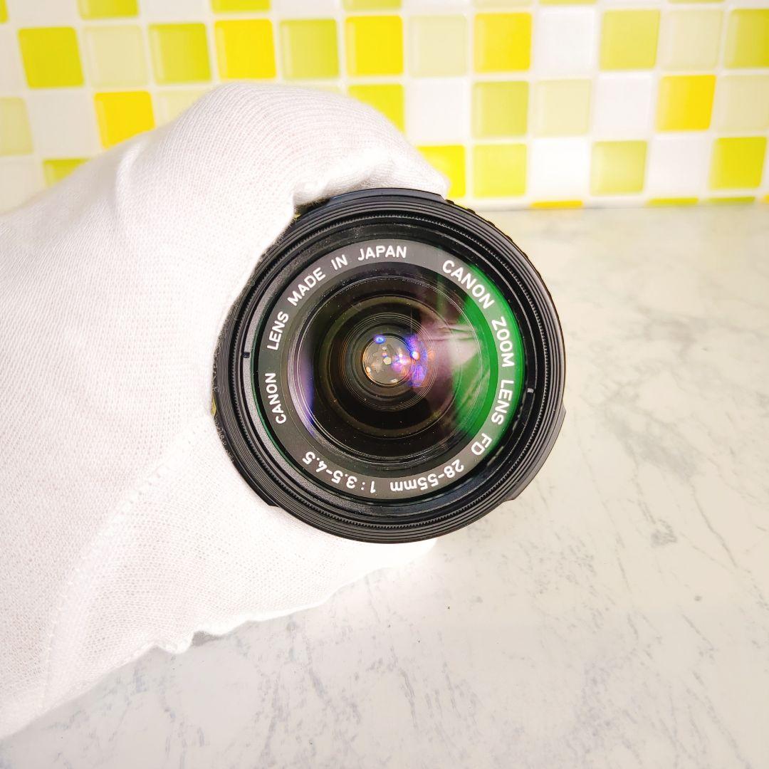 動作品★ Canon A-1 フィルム一眼レフカメラ レンズキット