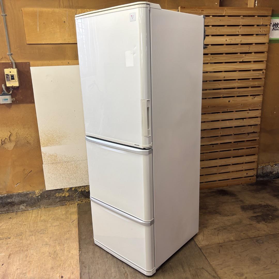 シャープ 冷凍冷蔵庫 プラズマクラスター SJ-PW35Y-W 2014年製