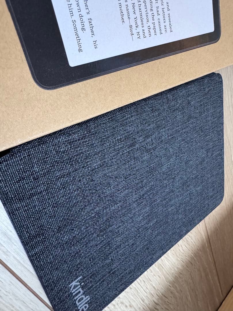 美品Kindle Paperwhite 12世代 広告なし 純正専用カバーセット