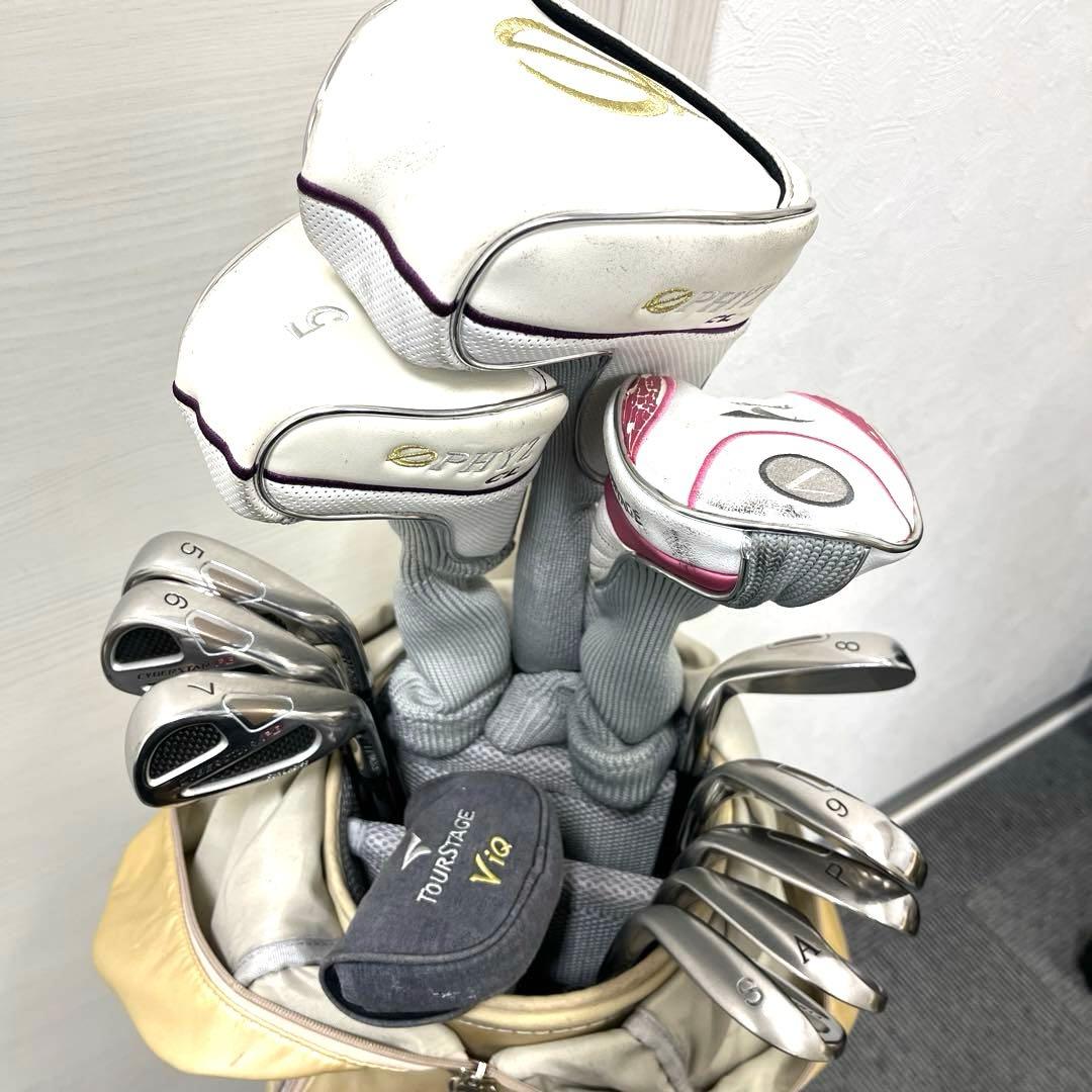 【12本セット】ブリヂストン・ヨネックス　レディースゴルフセット【送料込み】