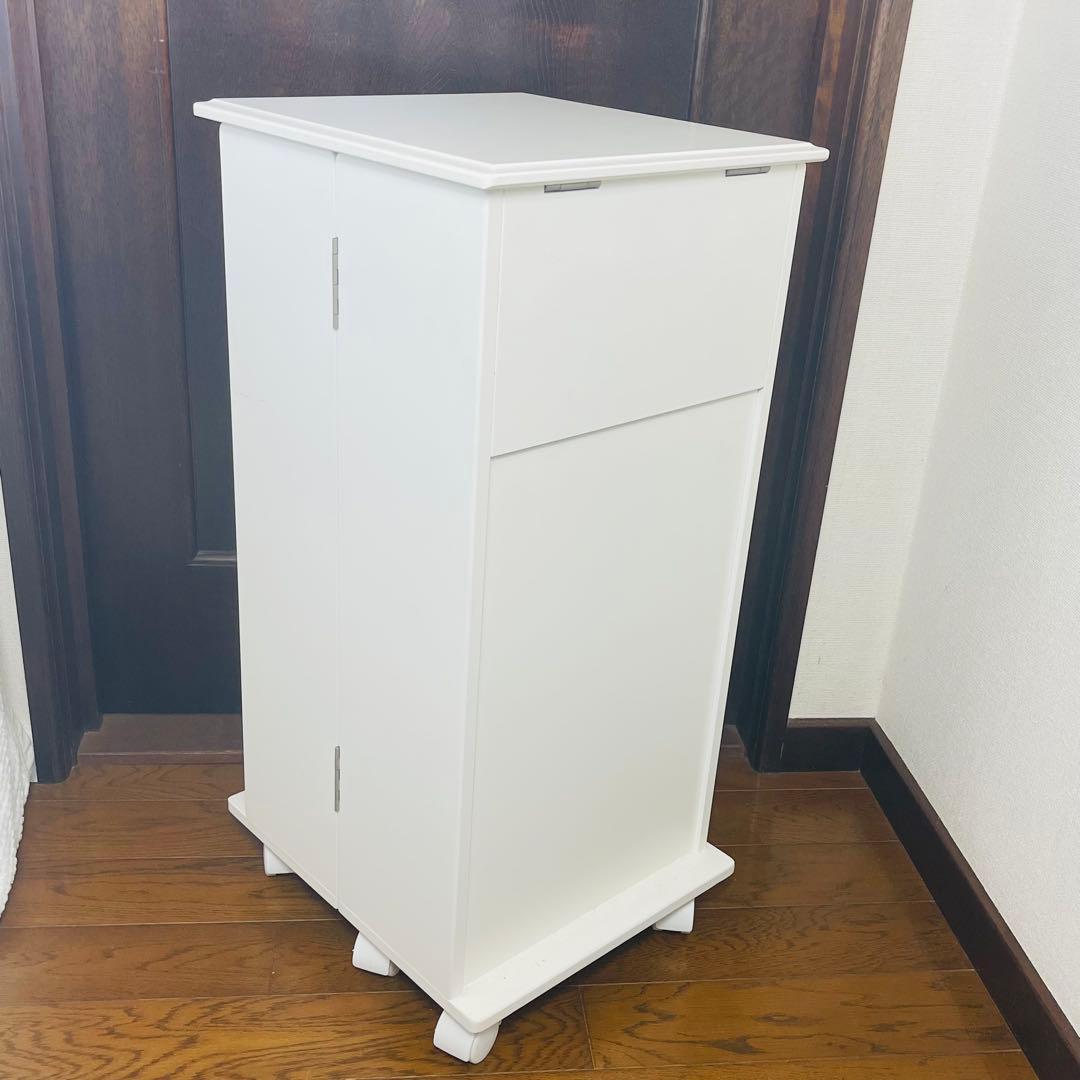 【匿名配送・いいね放置❌】 コスメワゴン ドレッサー コンパクト ホワイト