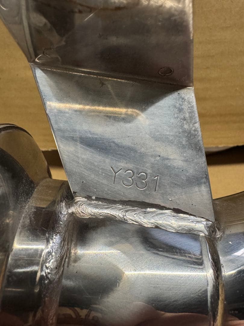 XJR 400 ヨシムラサイクロンマフラー Y331 ステンレス