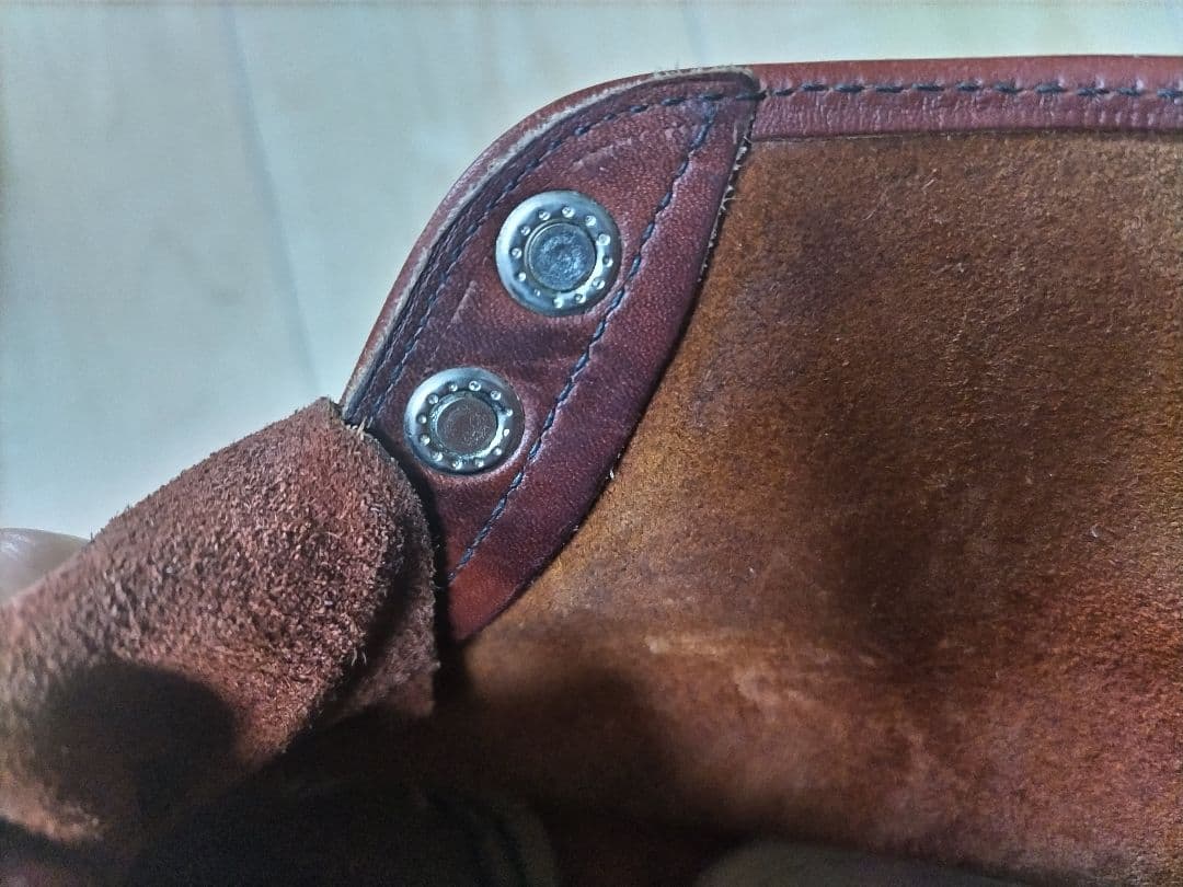 値下げ REDWING 8166 9D 半円犬タグ 赤茶