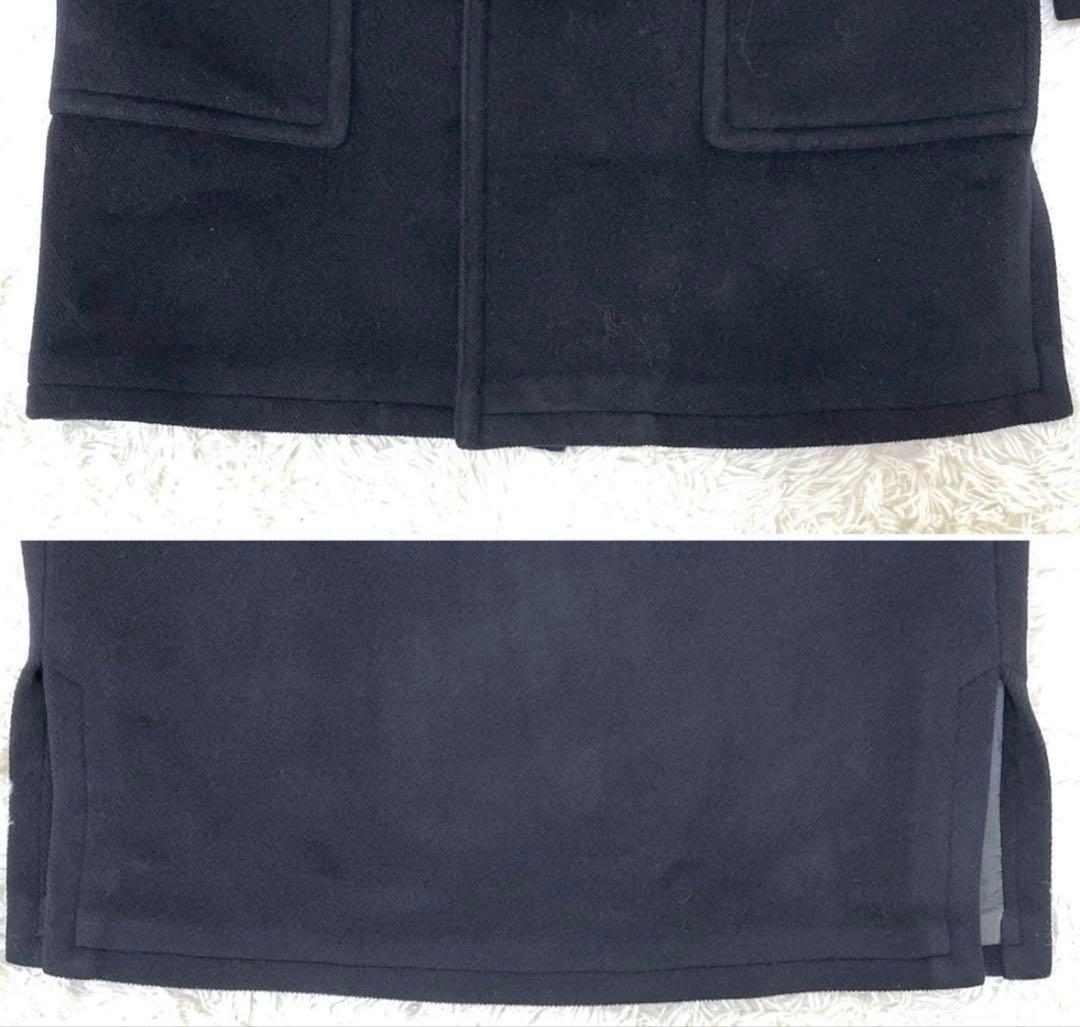 極希少・極美品　エルメス ダッフルコート ヘリンボーン Lサイズ