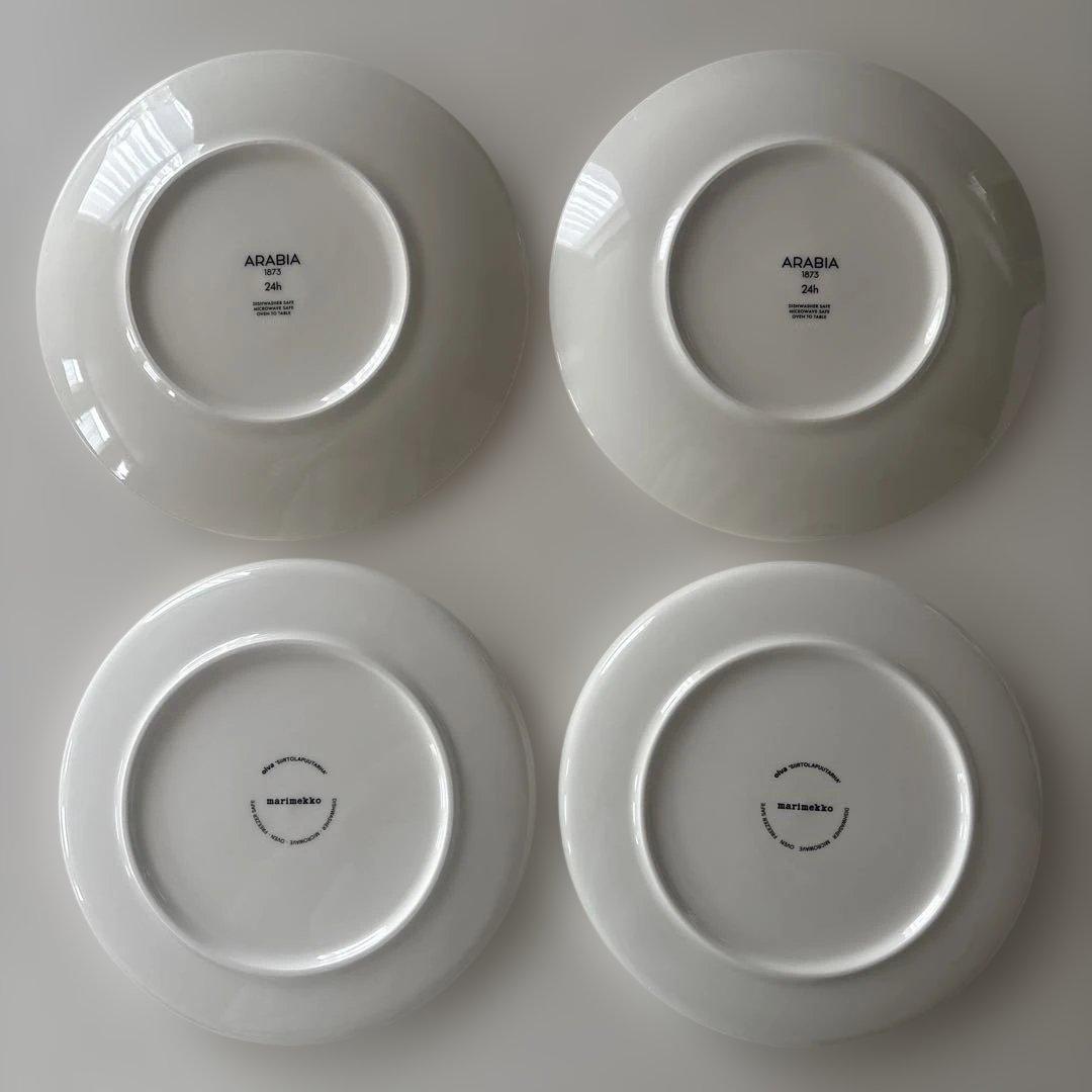 アラビア 24h アベック マリメッコ シイルトラプータルハ ラシィマット 4枚