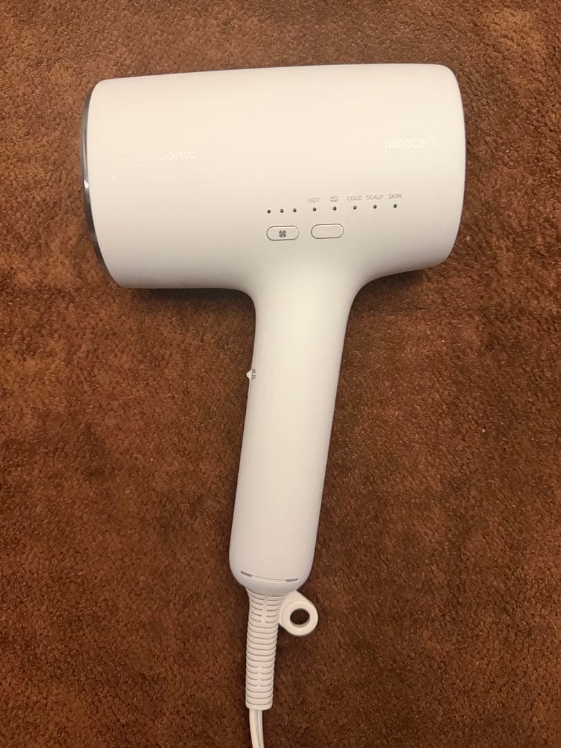 24年製 Panasonic EH-NA0J ナノケア ヘアドライヤー グレー