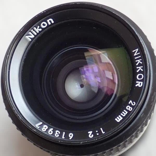 NIKON AI NIKKOR 28mm F2S 大口径広角MFレンズ AI-S