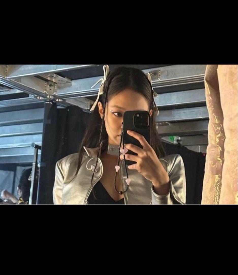 正規品　StringTing 携帯ストラップ 黒 ブラック ハート