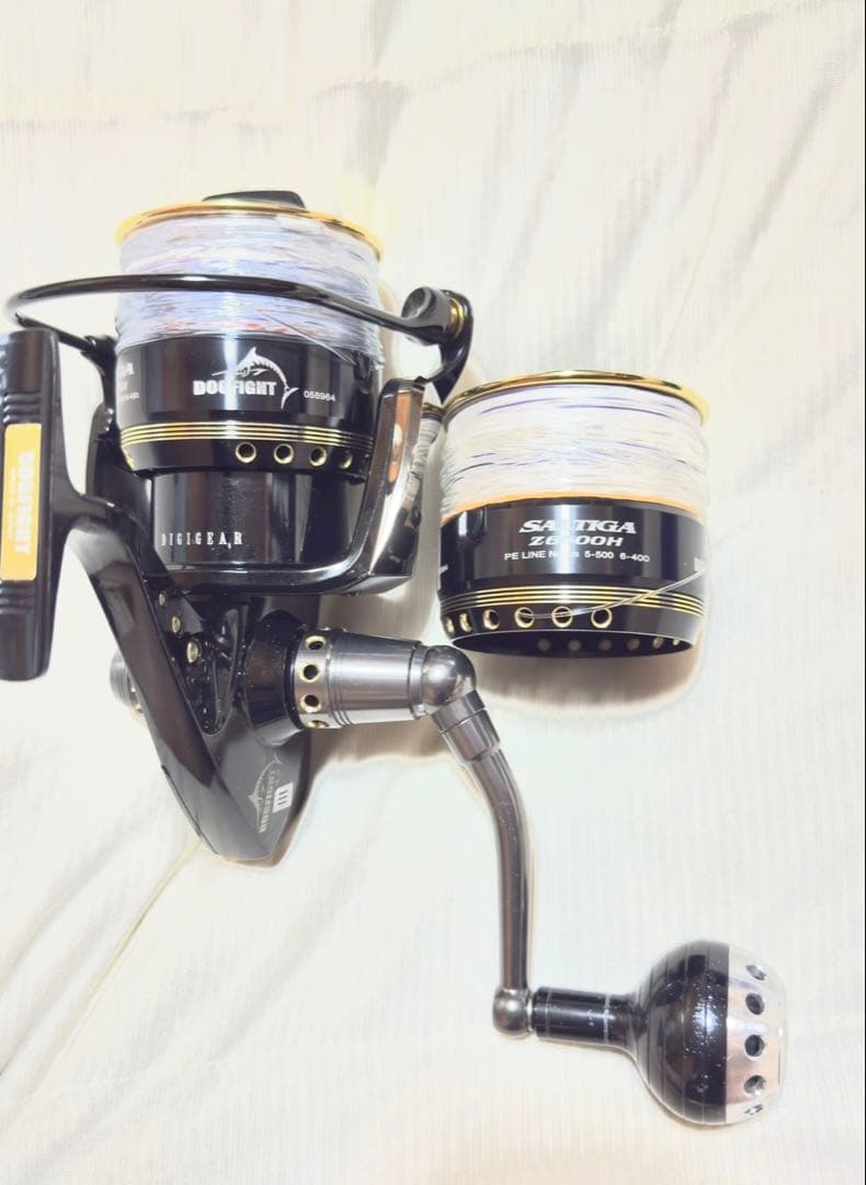 美品　DAIWA ソルティガZ6500H DOGFIGHT