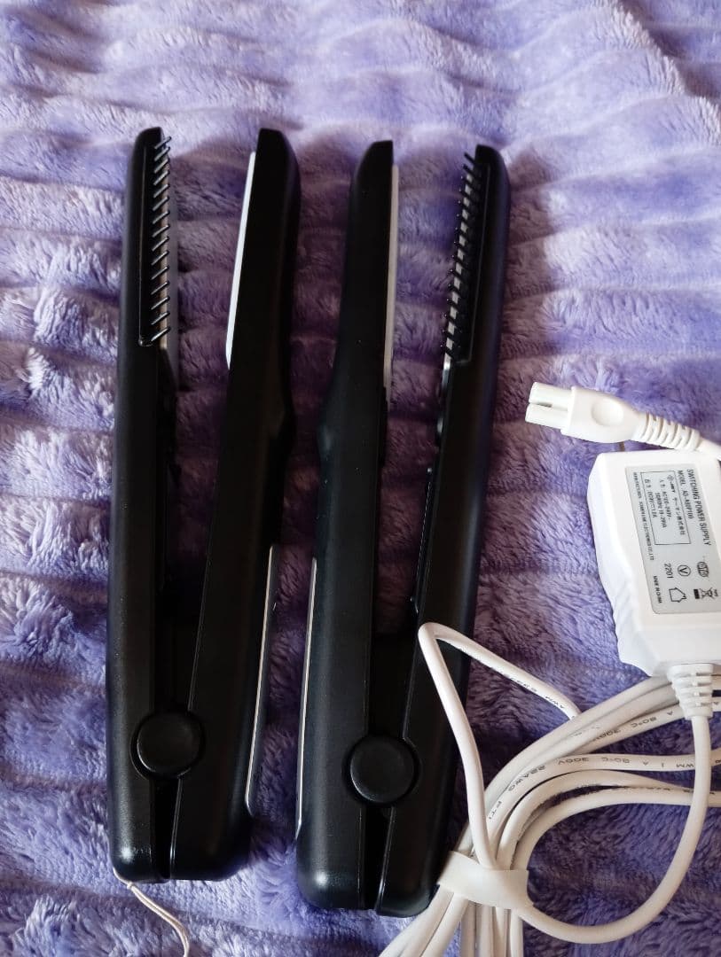 値下げ!ヤーマン　ヘアアイロン 充電式シャインプロ超音波２点セット